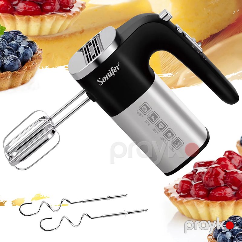 Sonifer SF-7077 Çoxfunksiyalı Mikser Beş Sürətli Mikser Paslanmaz Polad Mikser 500 W — Blenderlər, xırdalayanlar və mikserlər, Bakı (2)