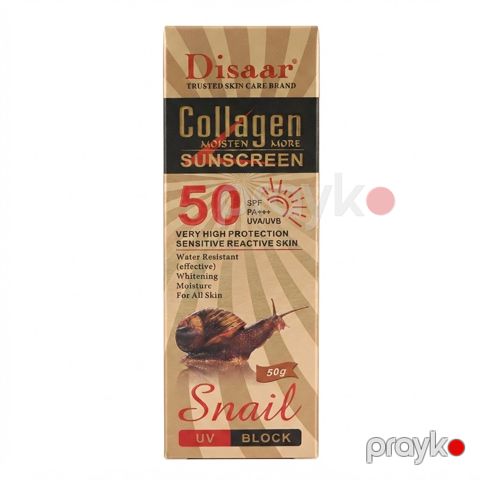 Günəşdən qoruyucu krem No brand Snail Collagen SPF50, 50 ml — Bakı