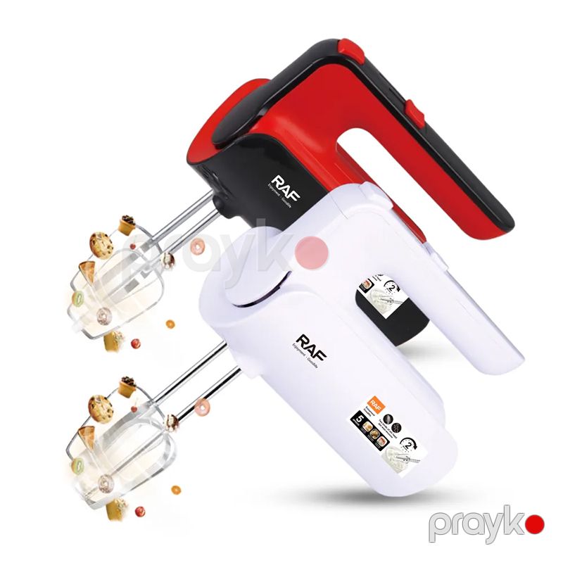 RAF Çoxfunksiyalı Mini Elektrikli Yumurta Çırpıcı Əl Mikseri Yüksək Güclü 800W — Blenderlər, xırdalayanlar və mikserlər, Bakı (8)