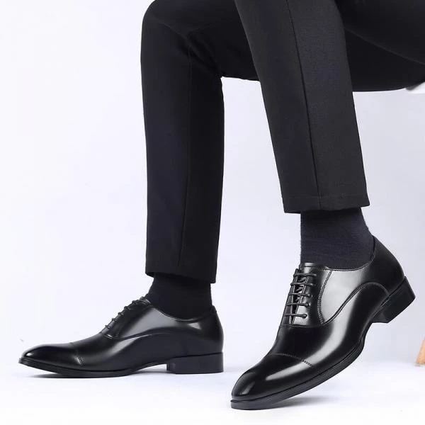 Xalis dəridən yaraşıqlı və rahat premium kişi ayaqqabıları — Geyim, ayakkabı, aksesuarlar, Bakı (4)