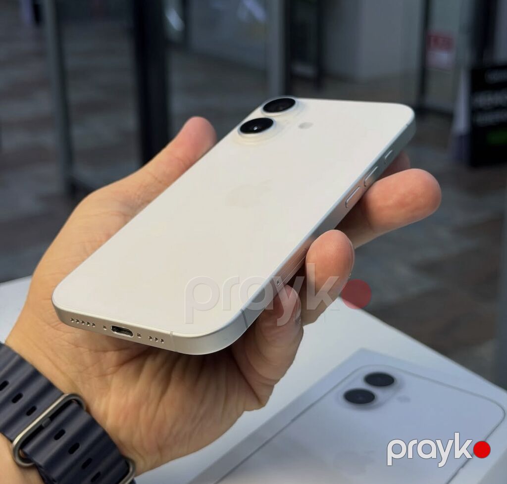 IPhone 16, 128 GB, Ağ, Zəmanət, Simsiz şarj, Face ID — Apple iPhone, Bakı (3)