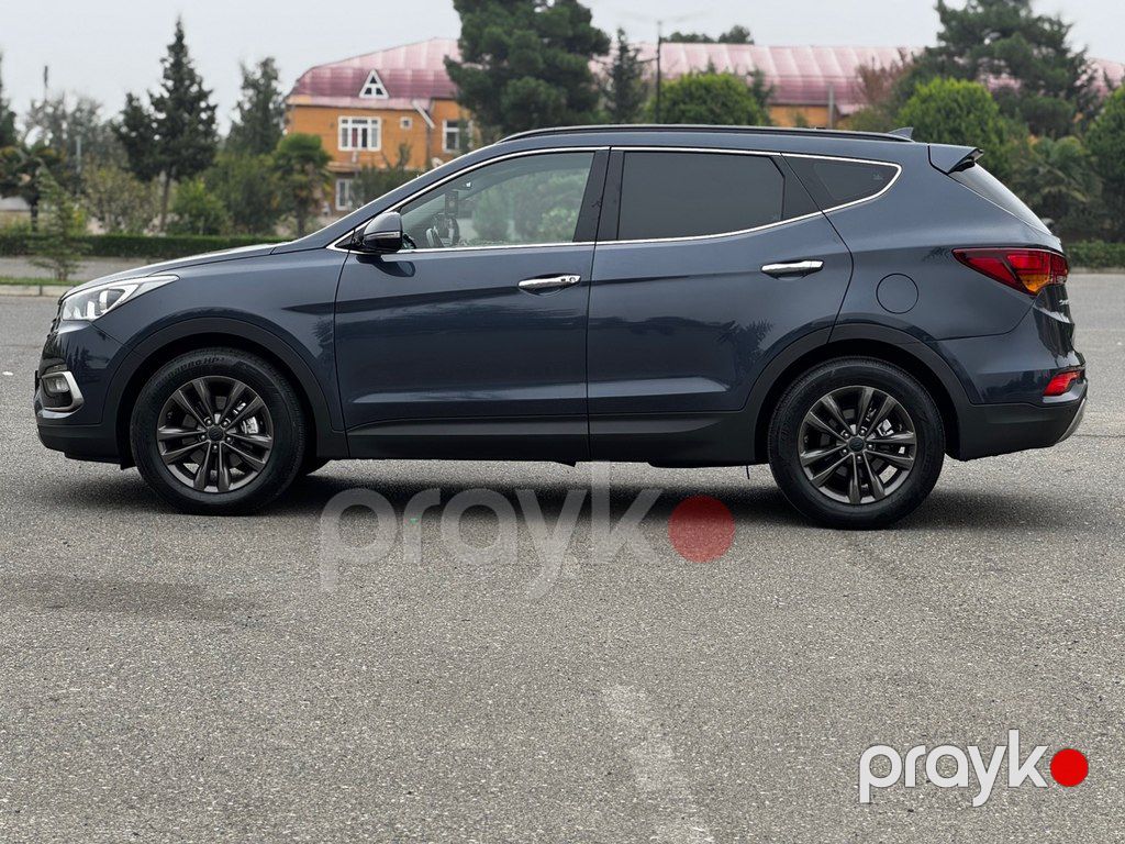 Hyundai Santa Fe, 2.0 L, 2017 il, 205 000 km — Avtomobillər, Ağcabədi (5)