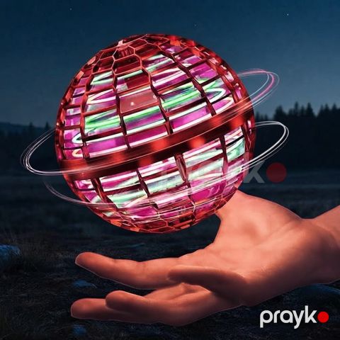 Şar-spinner 30548547, uçan, 6+, plastik, qırmızı — Bakı