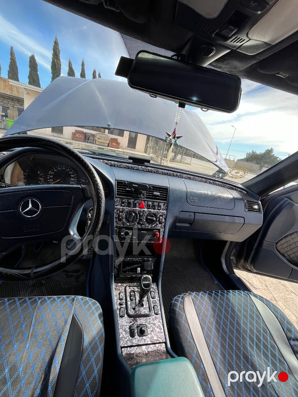 Mercedes-Benz C 200: 2 l 2000 il Sedan 90-GB-785 — Avtomobillər, Bakı (7)