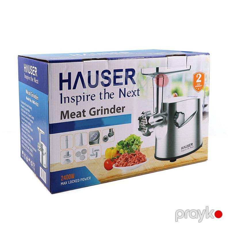 Hauser Yüksək Keyfiyyətə Sahib Elektrikli Ətçəkən Maşın 2400W Gücə Məxsus Professional Ətmaşını — Digər mətbəx texnikası, Bakı (7)