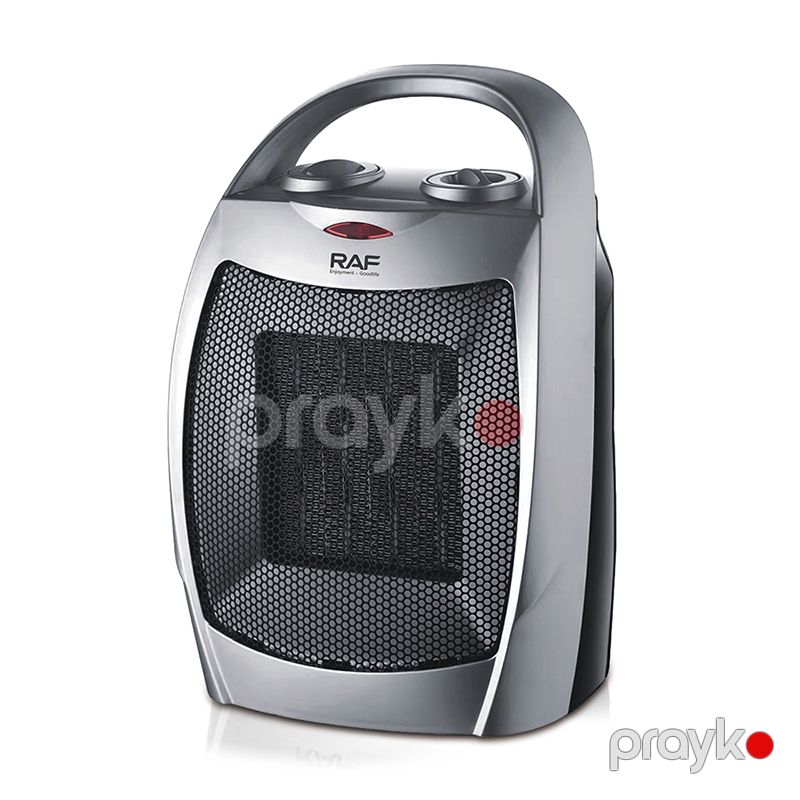 RAF 1500W Kiçik otaq Ventilator Tənzimlənən Termostat Nəzarəti olan Portativ Elektrikli Termofan Qızdırıcısı R.1603 — Isıtıcılar və isı ventilatorları, Bakı (4)