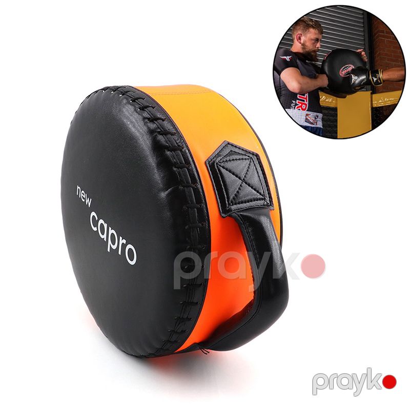 Turuncu Rəngli New Capro Yan Tutacaqlı Oval Lapa Professional İstifadə Üçün Yuvarlaq Qoruyucu Lapa — Fitness və simulyatorlar, Bakı (3)