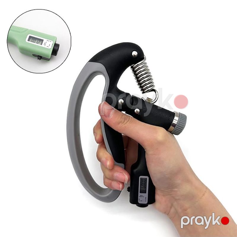 Avtomatik Sayğaclı Tənzimlənən Bilək Gücləndirici Espander Əl Gücləndirici Polad Əl Yayı 10-100kg — Fitness və simulyatorlar, Bakı (5)