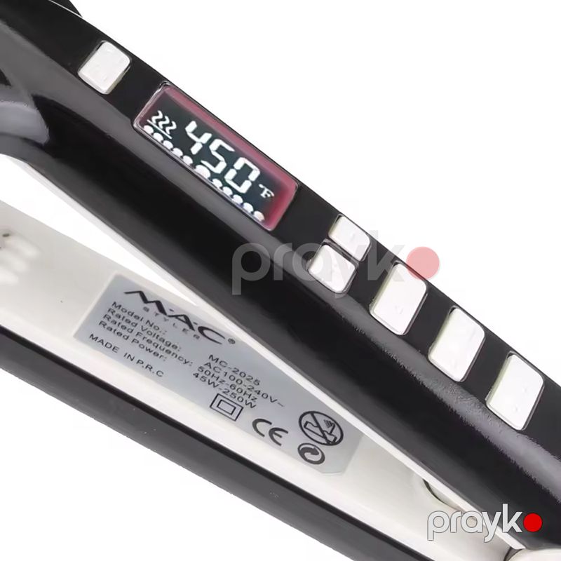 MAC MC-2025 Elektrikli Saç Düzləşdirici Fen Ütü Feni — Fən, Bakı (3)