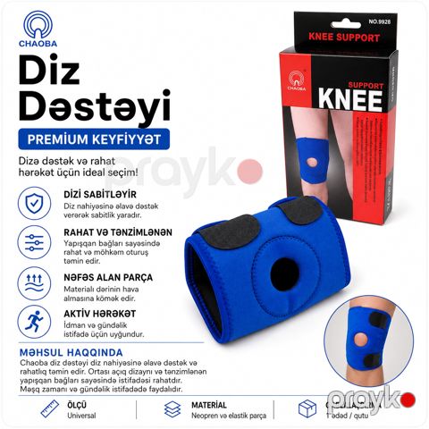 Diz üçün support Chaoba — Bakı