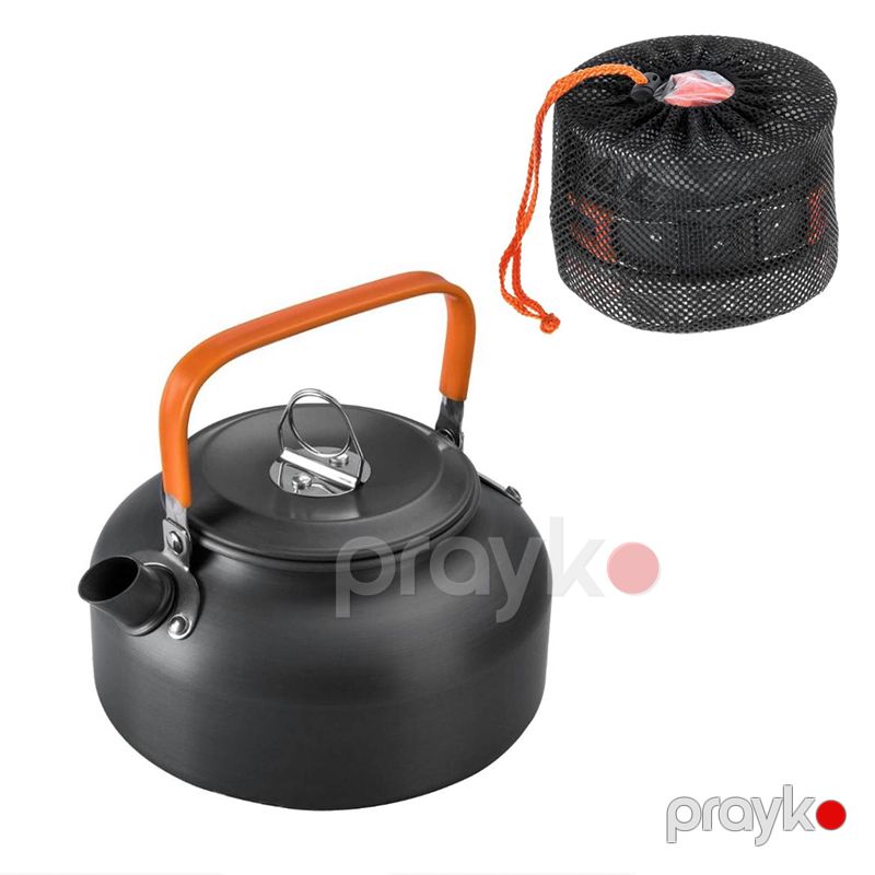 Campsor CAMPSOR-308 Düşərgə Səyahət Qabları Dəsti Anodlaşdırılmış Alüminium Material Qazan Tava Çaydan Dəsti — İdman, hobi, istirahət, Bakı (3)