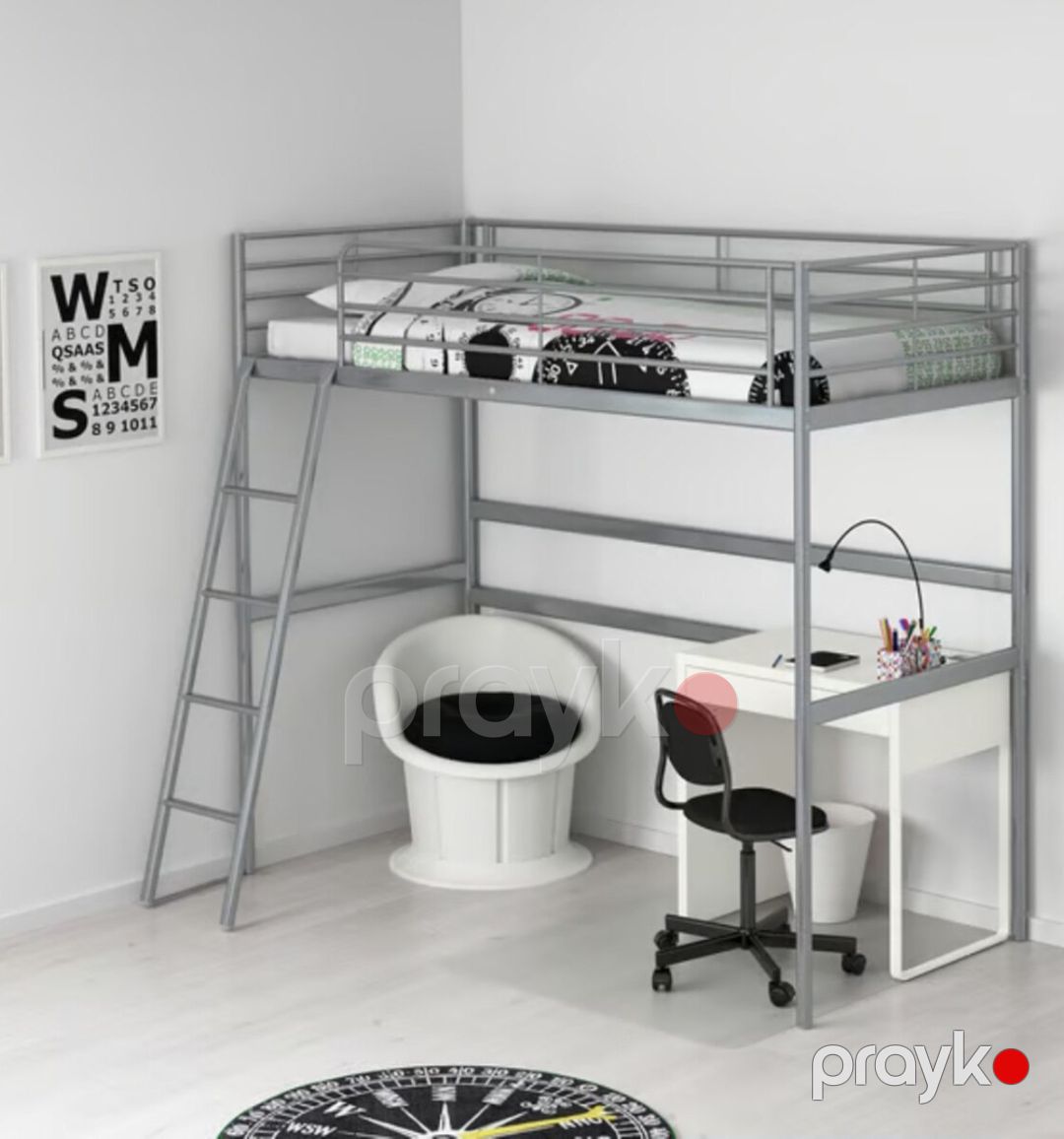 İki mərtəbəli çarpayılar — Mebel, Bakı (8)