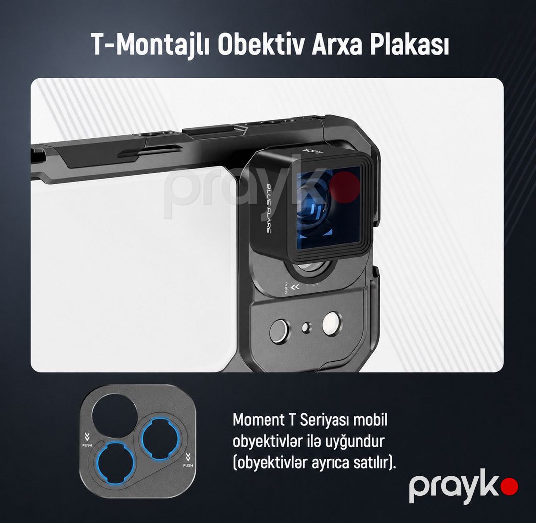 Apple iPhone 17 Pro üçün telefon qəfəsi Neewer PA143 — Smartfonlar, Bakı (5)