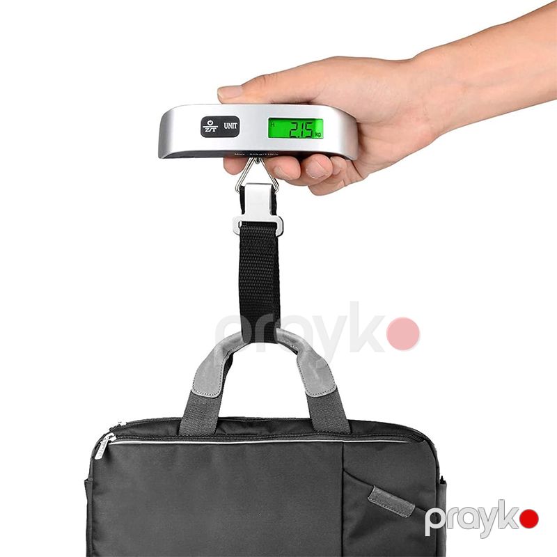 Rəqəmsal Baqaj Çəki Tərəzisi Səyahət üçün portativ işıqlı LED çəki tərəzisi 50KG/110LB Baqaj Tərəzisi — Ev texnikası, Bakı (2)