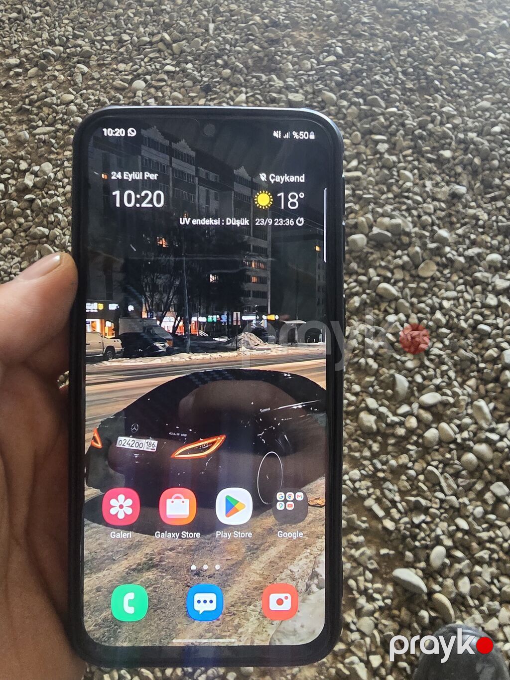 Samsung Galaxy A40, 64 GB, rəng - Göy, Barmaq izi — Samsung, Göygöl (2)