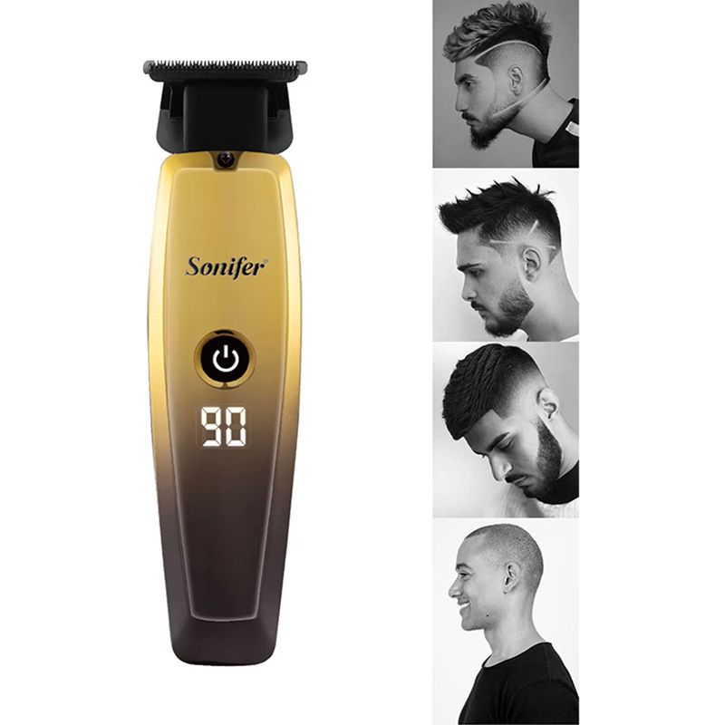 Sonifer SF-9605 Yeni Rəqəmsal Displey Rərdi İstifadə Üçün Kişi Saç Kəsiciləri 3 Saat Yüksək Güclü Barbrt Saç Təraş Maşını — Usturalar, trimmerler və epilyatorlar, Bakı (4)