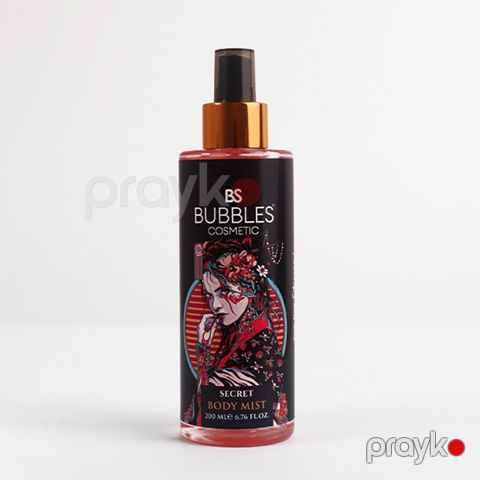 Xanımlar Üçün Yeni Bubbles Cosmetics Secret BS Body Mıst Secret 200 ML No: BS161 — Bakı