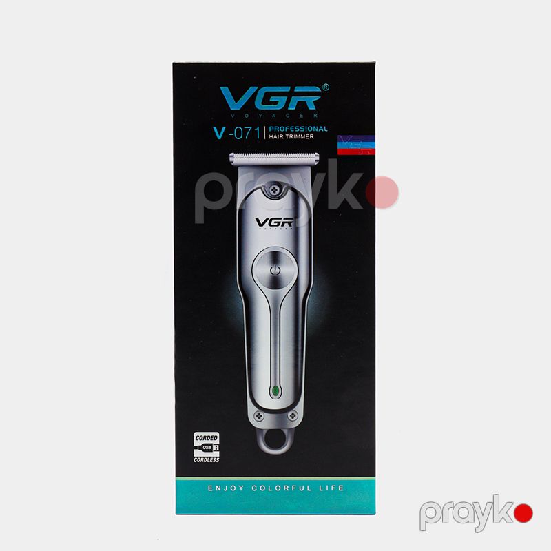 Simsiz Trimmer VGR V-071 Saç Kəsmək Üçün Trimmer Saç Saqqal Təraş Maşını Professional Kişi Üçün Trimmer — Usturalar, trimmerler və epilyatorlar, Bakı (7)
