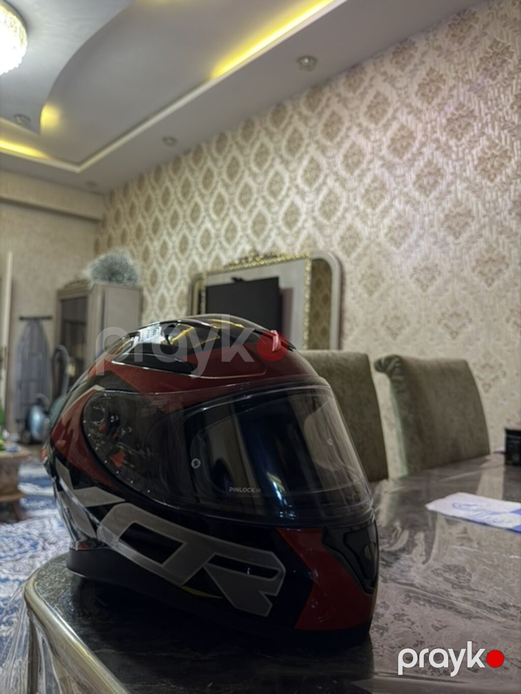 Axor tam üzlü motosiklet dəbilqəsi - Brend/model: Axor (Chrometech — Motosiklet geyimi, Xırdalan (2)