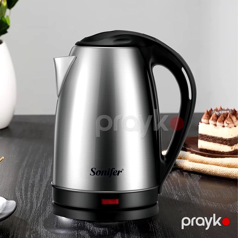 Sonıfer SF-2100 Çoxfunksiyalı Elektrikli Çaydan Paslanmaz Polad Elektrikli Çaydan Kettle 1500 W — Elektrik çaydanları və termoslar, Bakı (3)