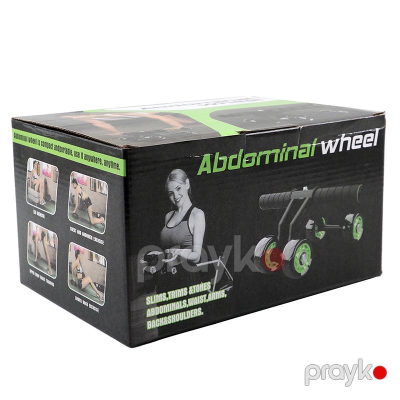 Press Çarxı 4 Təkərli Çoxfunksiyalı AB Press Çarxı AB Roller Qarın Məşq Üçün Fitness Çarx Təkər — İdman, hobi, istirahət, Bakı (6)