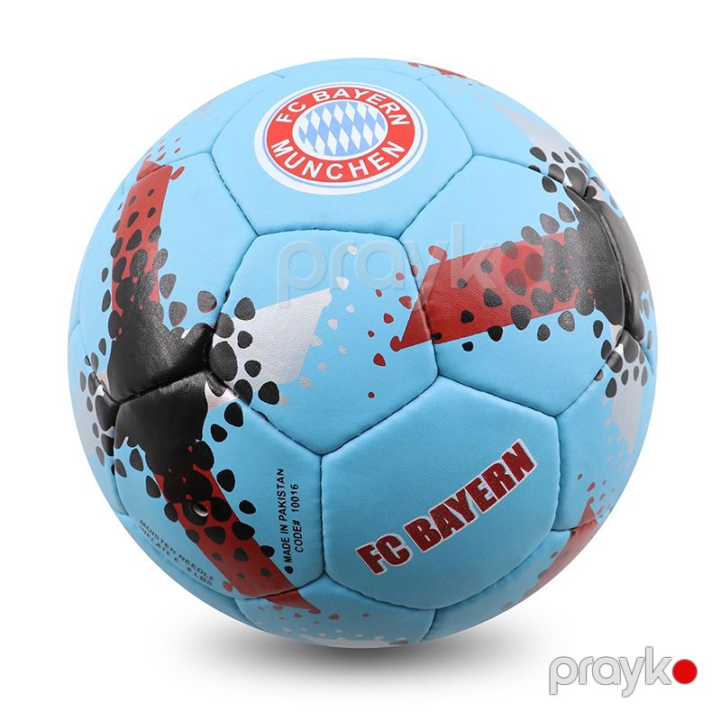 Mavi Qırmızı Dizaynda 5 Nömrəli FC Bayern Futbol Topu Pakistan İstehsalı Kamanda Futbol Topu 5 Nömrə — İdman, hobi, istirahət, Bakı (3)