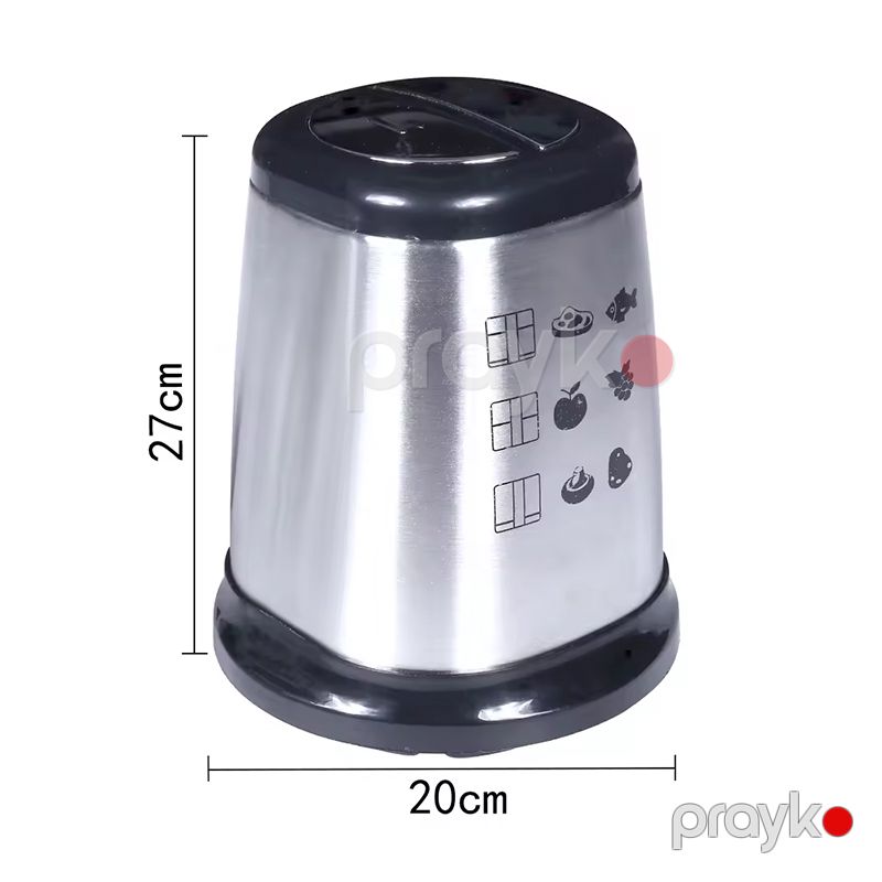 Dayanıqlı RAF Elektrikli Blender Portativ Mətbəx Doğrayıcısı 800W R.7005A Qida Doğrayıcısı 2L — Blenderlər, xırdalayanlar və mikserlər, Bakı (3)