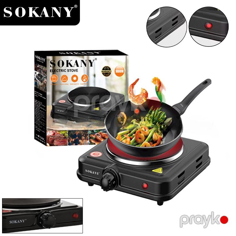 Sokany sk-5109 çoxfunksiyalı elektrik sobası Portativ Elektrik Sobası 1 Ocaqlı İnduksiya Piletka İkiqat Qatlı Qaynar Plitə — Plitələr, Bakı (5)