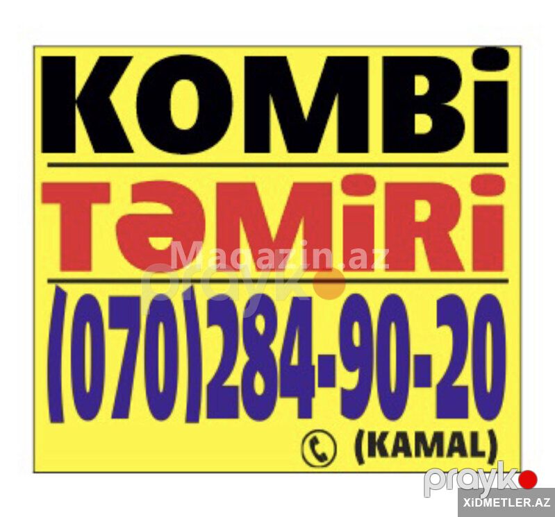ucuz kombi temiri kombilerin yuyulmasi kombi temiri — Ev texnikası, Bakı (7)