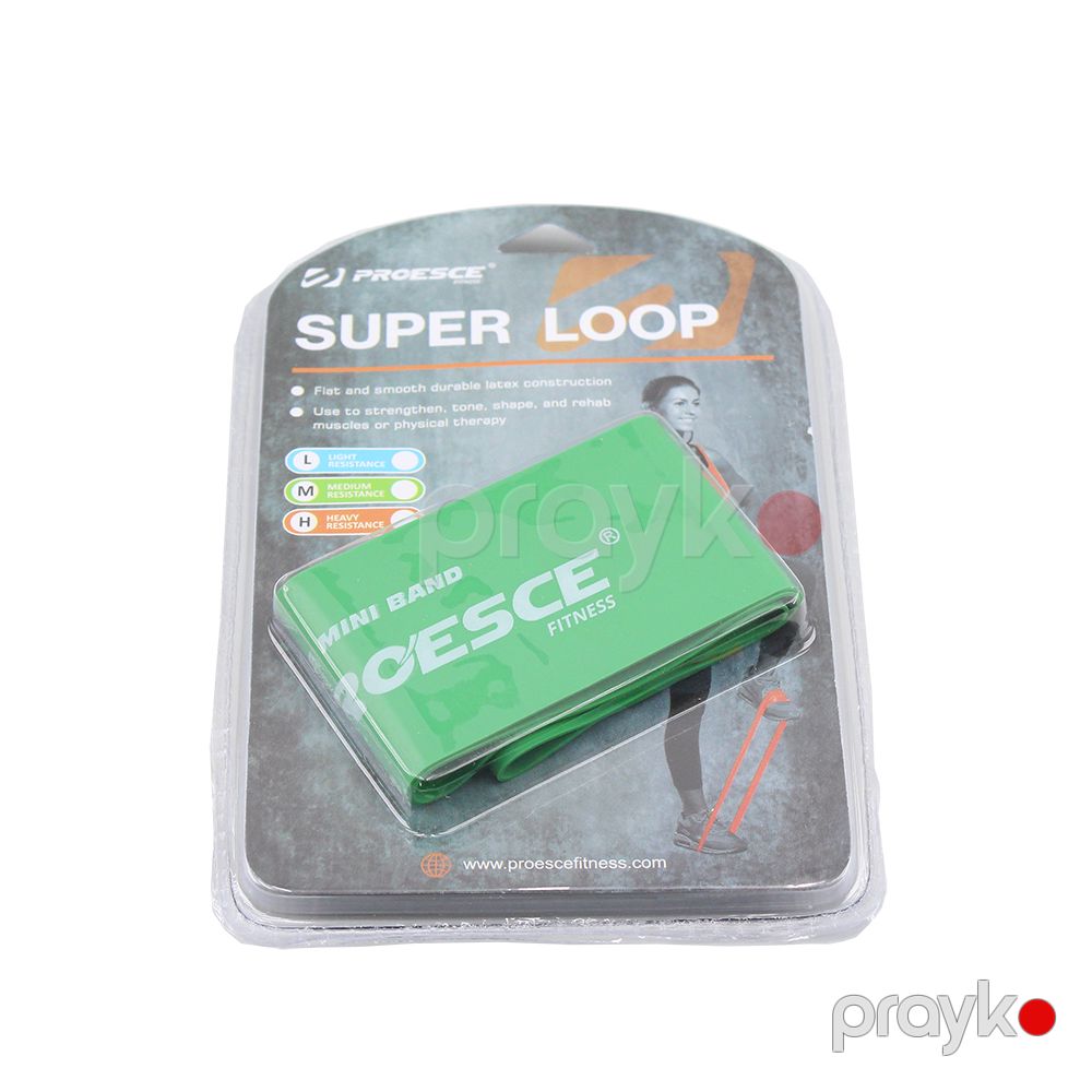 Proesce Super Loop Müqavimət Bandı Fitness Bandı Lateks Müqavimət Bandı — İdman, hobi, istirahət, Bakı (5)