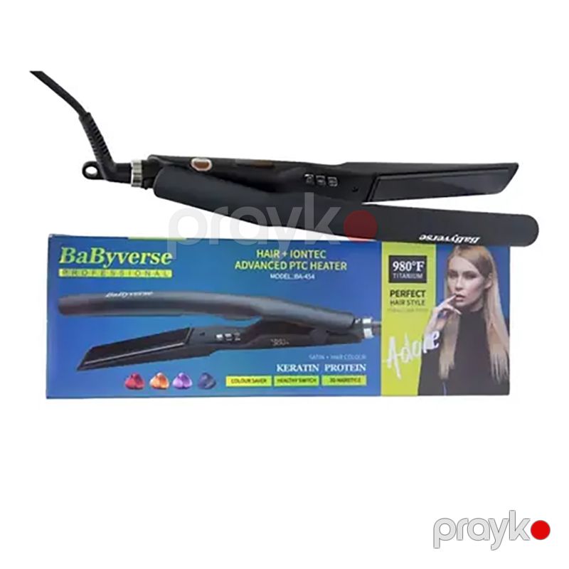 BaByVerse BA-454 Professional Saç Şəkilləndirici Fen Ütü Feni 65 W — Fən, Bakı (3)