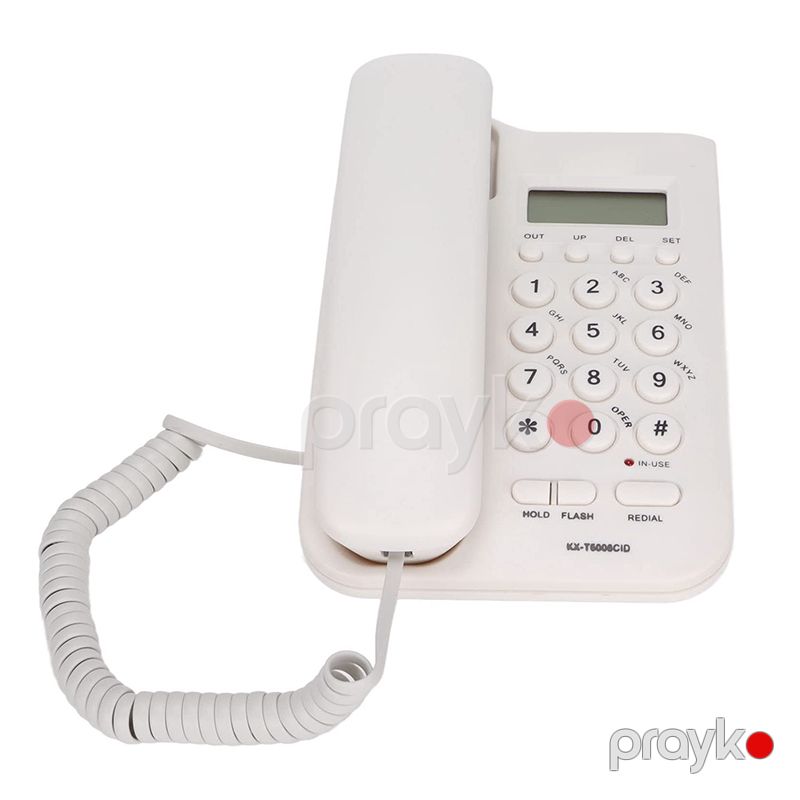 KX-T5006CID Divara Quraşdırıla Bilən Ev Ofis Telefonu Simli Ev Otel və OfisTelefonu — Telefonlar və qadjetlər, Bakı (2)