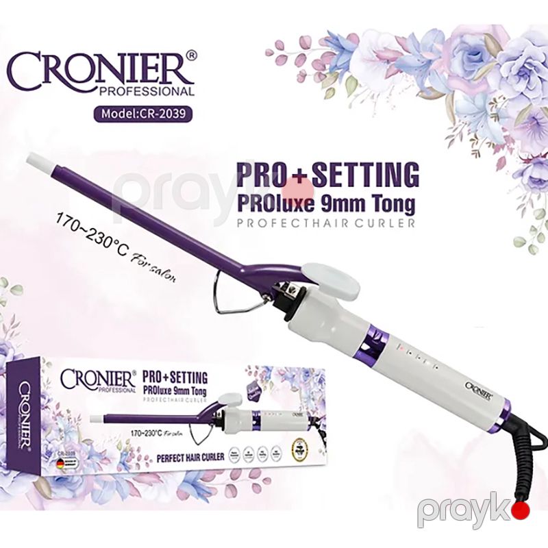 Cronier CR-2039 Çoxfunksiyalı Elektriklim Saç Şəkilləndirici Fen Buruq Fen Maşa — Fən, Bakı (5)