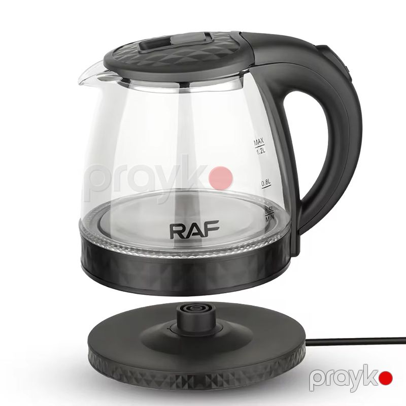 RAF R.7861 Çoxfunksiyalı Elektrikli Çaydan Şüşə Çaydan 1500W — Elektrik çaydanları və termoslar, Bakı (5)