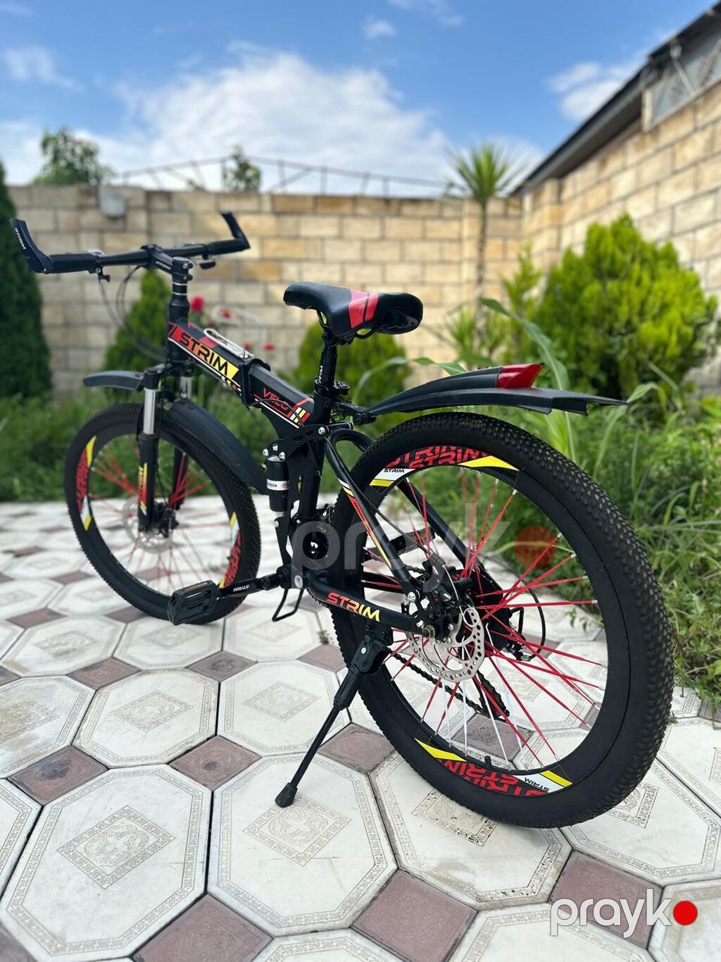 Strım V520 qatlanan dağ velosipedi - Qatlanan alüminium/metal korpus — Dağ velosipedləri, Sabirabad (6)