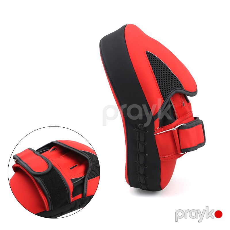 New Capro Əlcəkli Təlim Lapası Tək Qırmızı Rəngli Zərbəyə Davamlı Əl Üçün Lapa Capro Məşq Lapası — Fitness və simulyatorlar, Bakı (3)