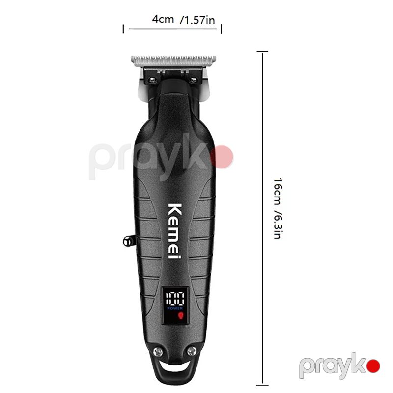 Kemei KM-2293 Saç Saqqal Təraş Maşını Yüksək Keyfiyyətli Professional Kişi Üçün Trimmer — Usturalar, trimmerler və epilyatorlar, Bakı (2)