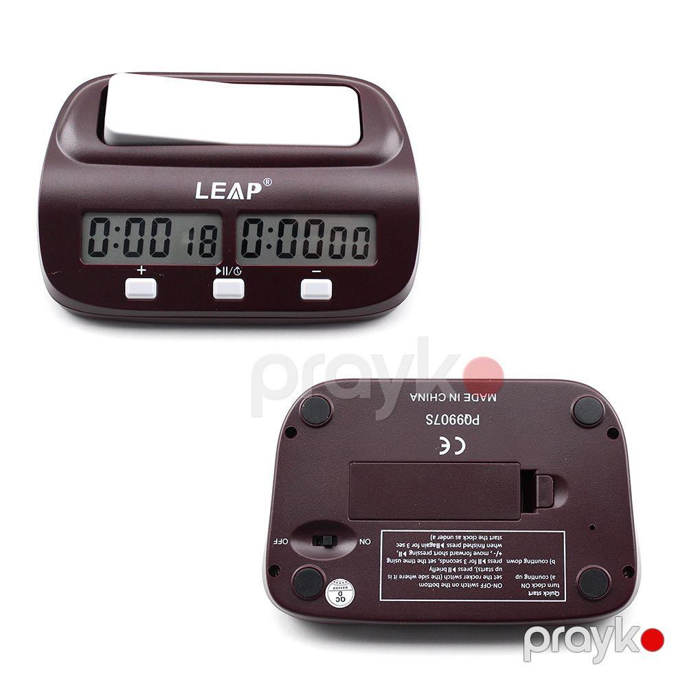 Leap Rəqəmsal Peşəkar Şahmat Saatı Sahmat İdman növü üçün Elektron Şahmat Saatı PQ9907S — Stolüstü və kart oyunları, Bakı (3)