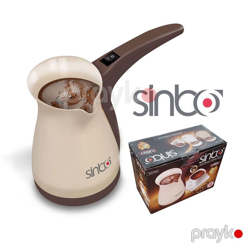 Sinbo Qəhvə Maşını Elektrikli Türk Qəhvəsi SCM-2928 Portativ Sürətli Espresso Qəhvə Maşını 1000W 0.4L 5 Fincan Tutumu — Digər mətbəx texnikası, Bakı (5)