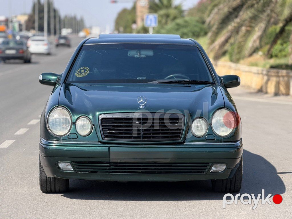 Mercedes E 320, 3.2 L, 1996 il, 123 456 km — Avtomobillər, Gəncə (6)