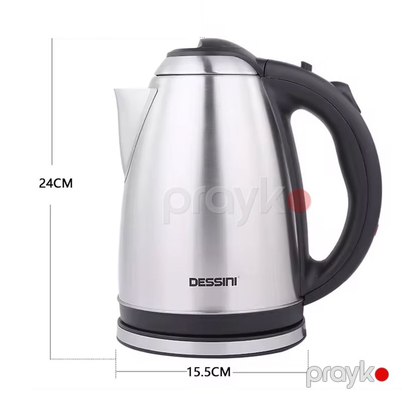 Dessını DS-19SS Elektrikli Çaydan Yüksək Keyfiyyətli Çaydan 2000W Gücündə — Elektrik çaydanları və termoslar, Bakı (2)