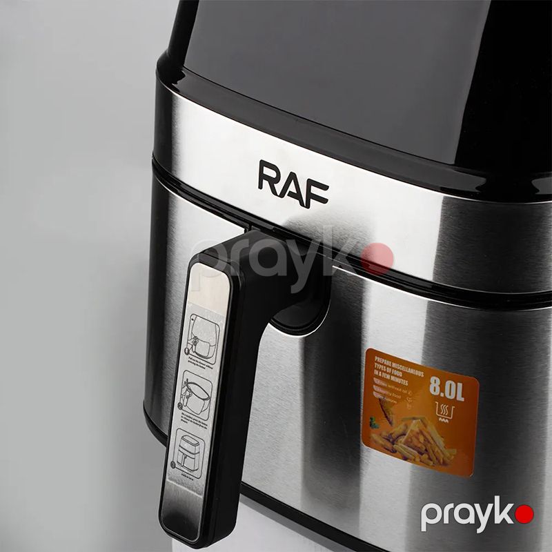 RAF Elektrikli Qızardıcı 1800W Gücə Məxsus Mətbəx Üçün Böyük Tutumlu Elektrikli Qızardıcı Maşın 8L — Digər mətbəx texnikası, Bakı (6)