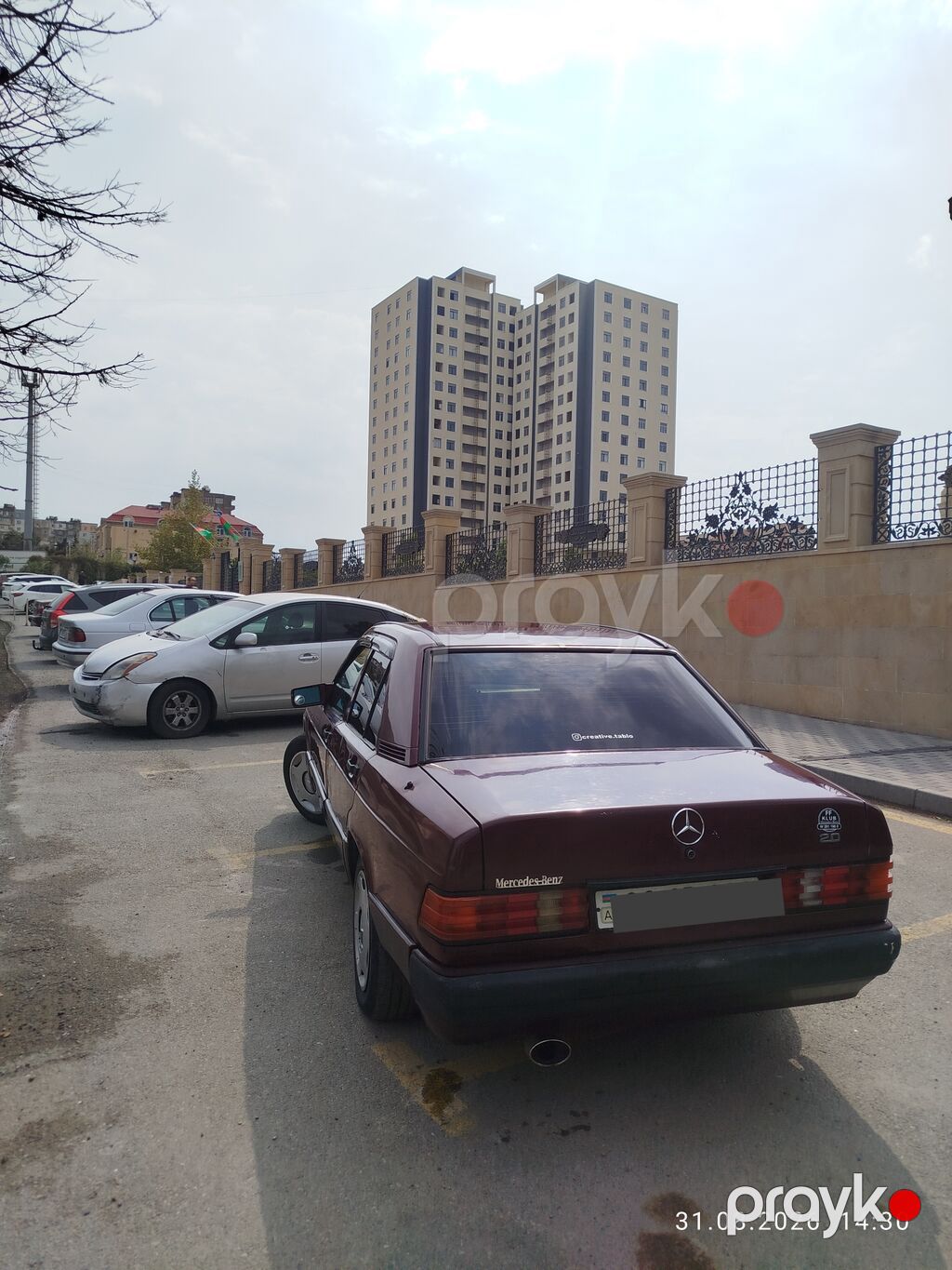 Mercedes-Benz 190 (W201): 2 l Sedan — Avtomobillər, Bakı (4)