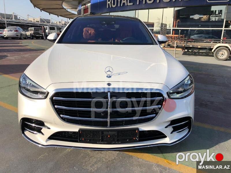 Mercedes s class, 2023 il — Minik avtomobili icarəsi, Bakı (6)