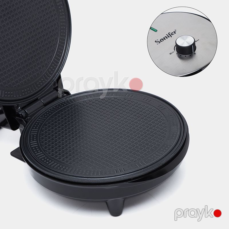 Dondurma Vafliləri Üçün Vafli Hazırlayıcı Toster Sonifer SF-6094 1000W Gücə Məxsus Portativ Wafle Hazırlayıcı Toster — Toster və vaflyasıcı, Bakı (5)
