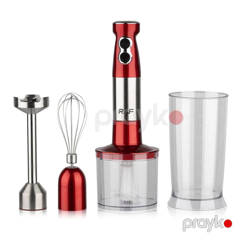 RAF R.296 Çoxfunksiyalı 4-ü 1-də Yumurta Çırpıcı Əl Blenderi Portativ Elektrikli Blender 1000W — Blenderlər, xırdalayanlar və mikserlər, Bakı (5)