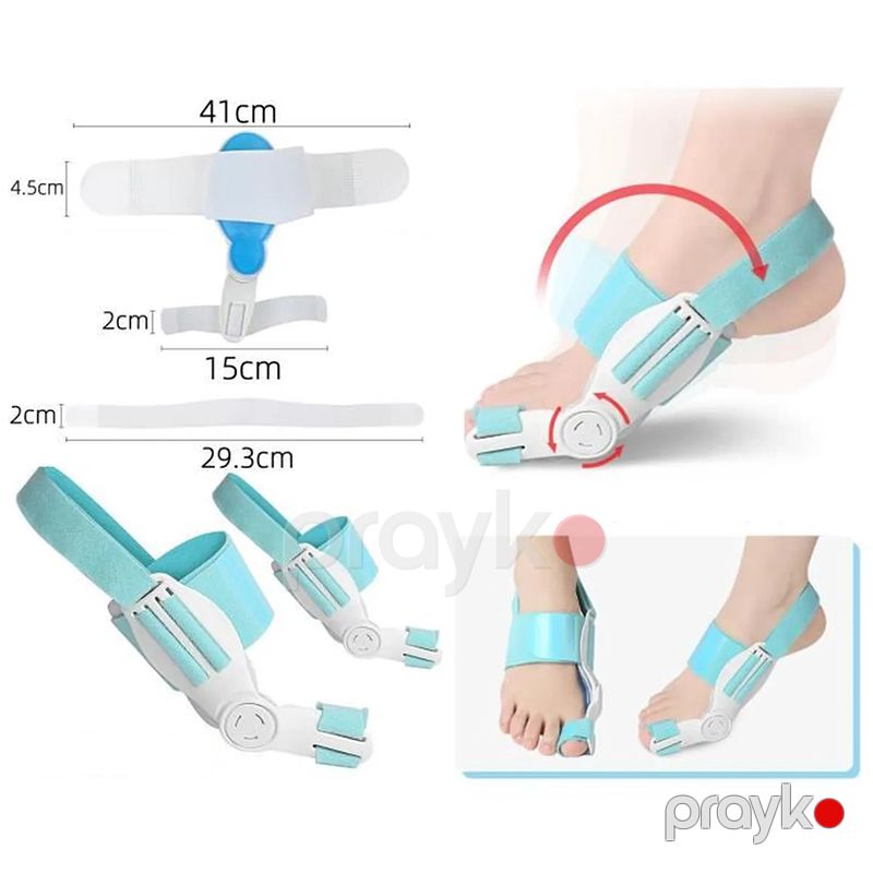 2 Ədəd Ayaq Barmağı Düzləşdirici Hallux Valgus Burion Korrektoru Tənzimlənən Ortopedik Ayaq Barmağı Qoruyucusu — Gözəllik və səhiyyə, Bakı (6)