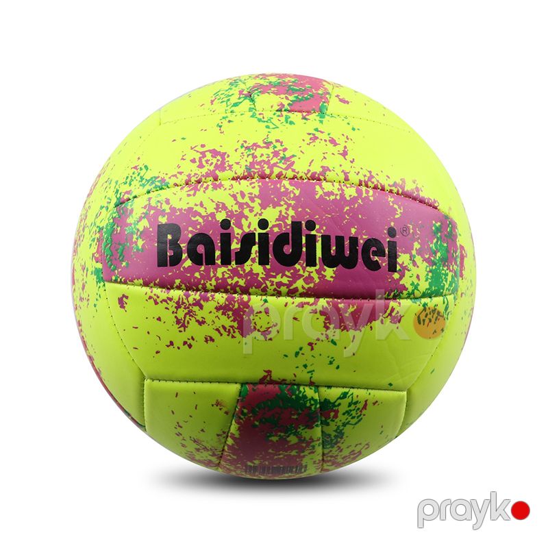 Rengli Voleybol Topu Çimərlik Oyunları Üçün Uyğun Klassik Ballonstar Voleybol Topu — İdman, hobi, istirahət, Bakı (3)