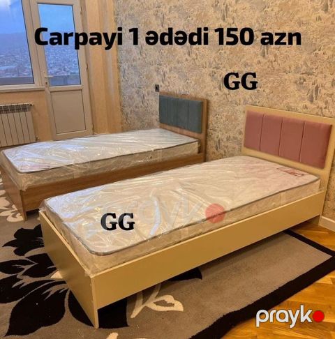 Tək nəfərlik çarpayılar – bir ədəd 150 AZN. Xüsusiyyətlər: - Müasir — NM_mebel1