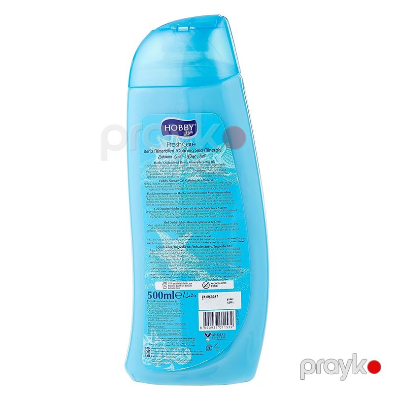 Hobby Fresh Care Deniz Mineralleri Duş Jeli 500ml Hobby Fresh Care Bədən Yuma Duş Geli Sea Breeze Scent — Gözəllik və səhiyyə, Bakı (3)